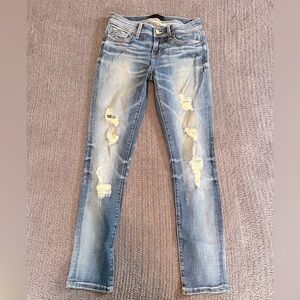 Buckle black ankle straight